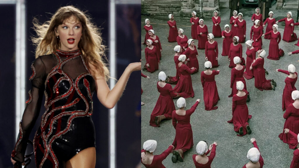 Taylor Swift debuts her new album Reputation (Taylor’s Version) in the newest episode of The Handmaid’s Tale