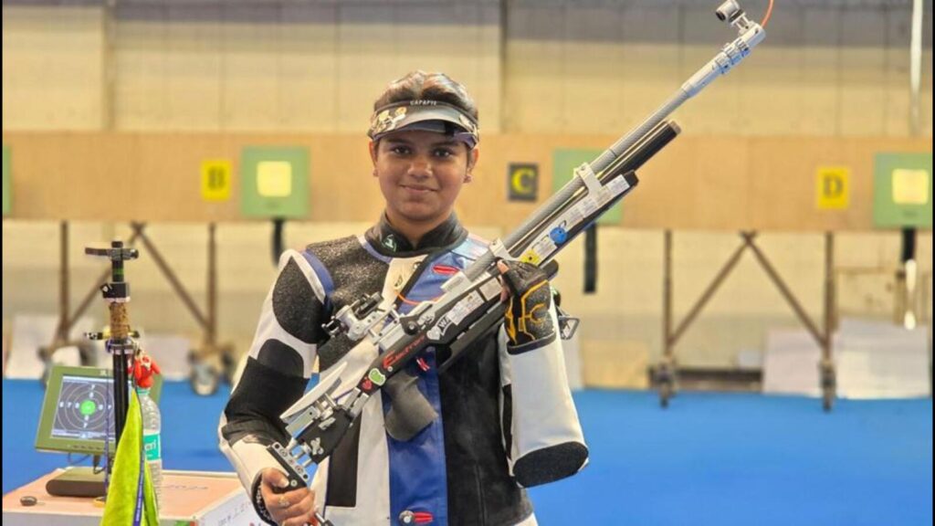 Teen rifle shooter Shambhavi making a big mark