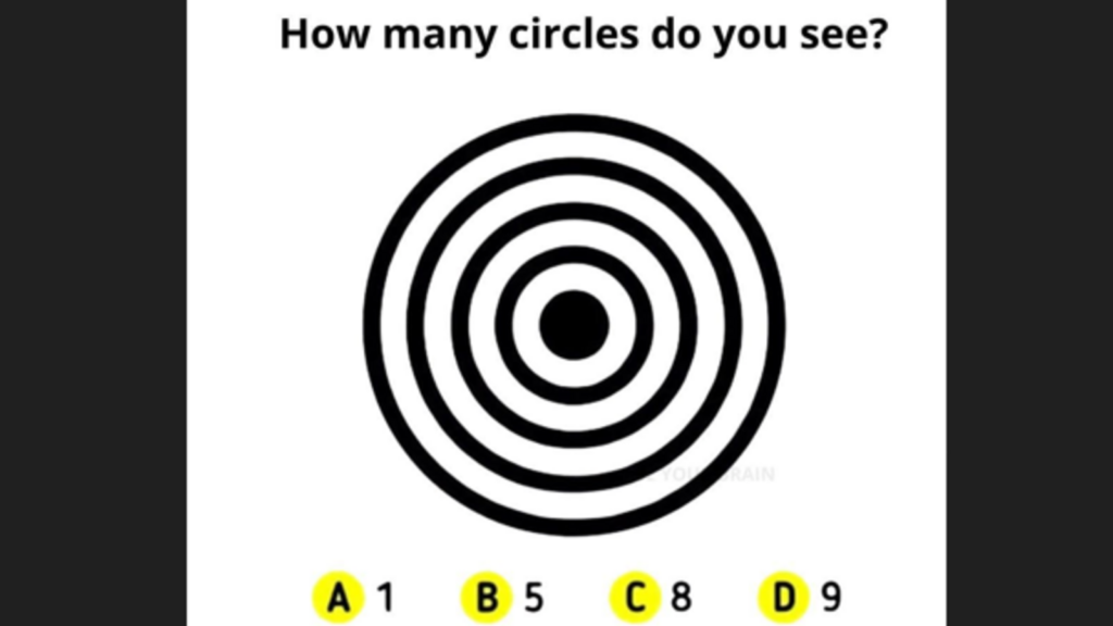 Test your brainpower: Count all circles in this mind-bending illusion to claim puzzle champion status | Trending