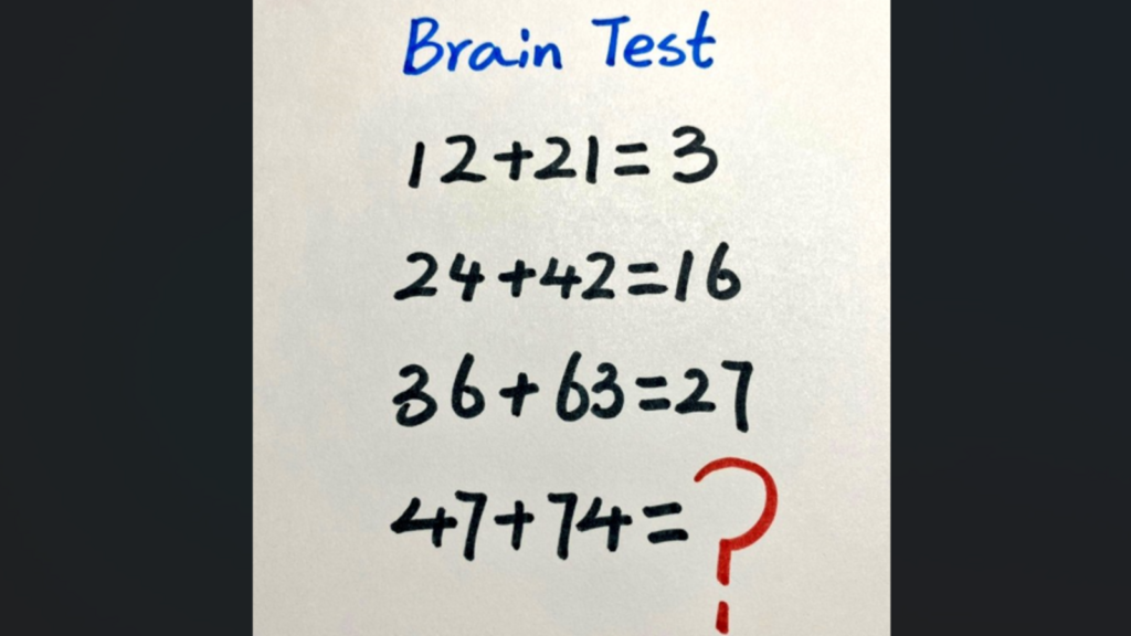Test your brainpower: You’ll need lightning-fast logic to crack this maths riddle in under 15 seconds | Trending