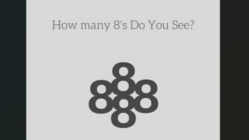 Test your visual skills: How many 8s can you spot in this mind-bending optical illusion? | Trending