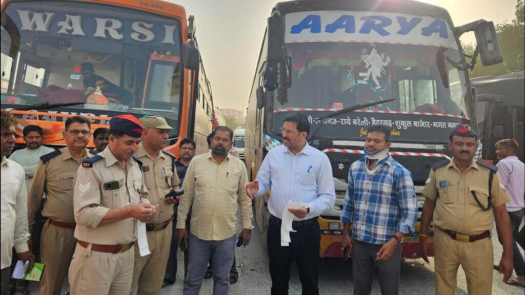 Three-day drive to crack down on illegal, overloaded buses in GB Nagar