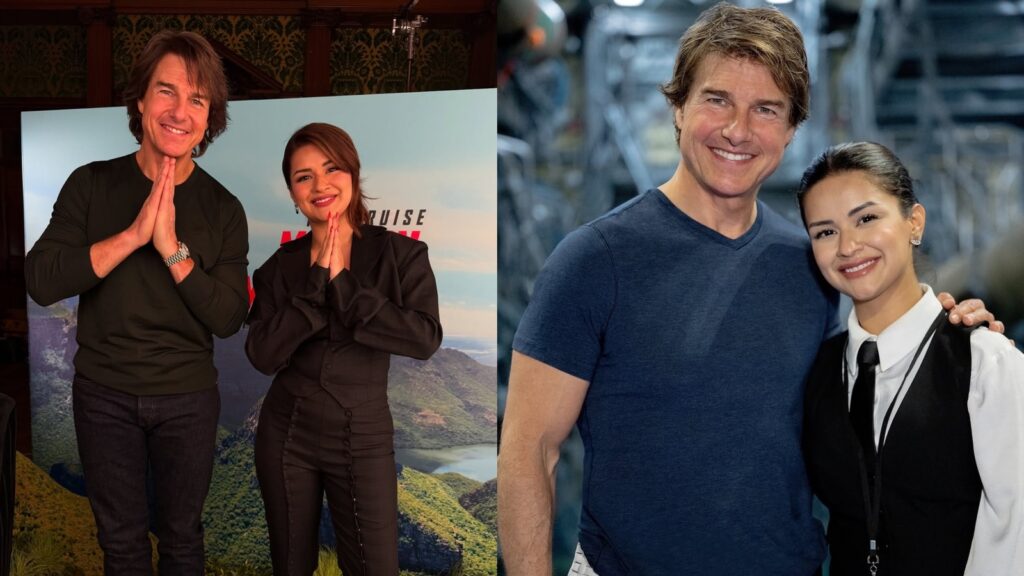 Tom Cruise, Avneet Kaur say Namaste in Mission: Impossible reunion: Fans say ‘sabse aage honge Hindustani’