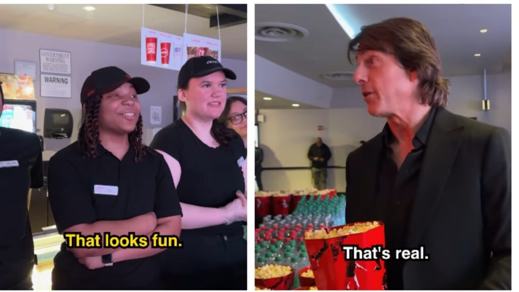 Tom Cruise shares popcorn with theatre staff amidst Mission Impossible 8 promotions, fans call him a ‘great guy’ | Hollywood