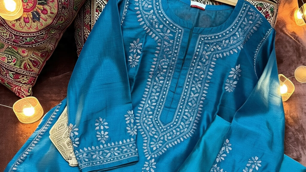 Top 8 Chanderi kurta sets to embrace everything ethnic with grace and style; Where tradition meets trend | Fashion Trends