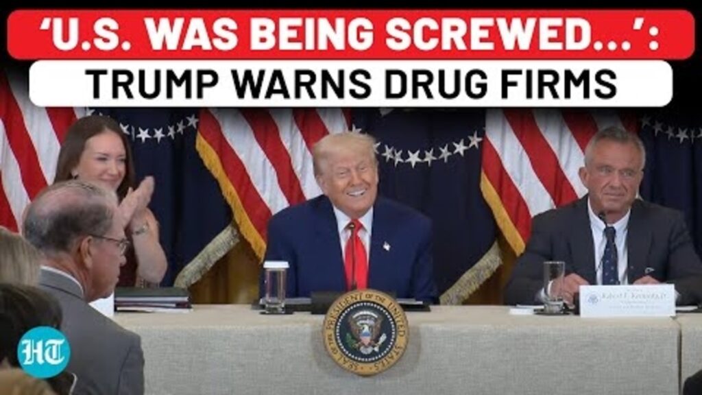 Trump At ‘MAHA’ Event With RFK Jr., Reads Out Alarming Report; ‘Drug Prices Will Drop Like A Rock’
