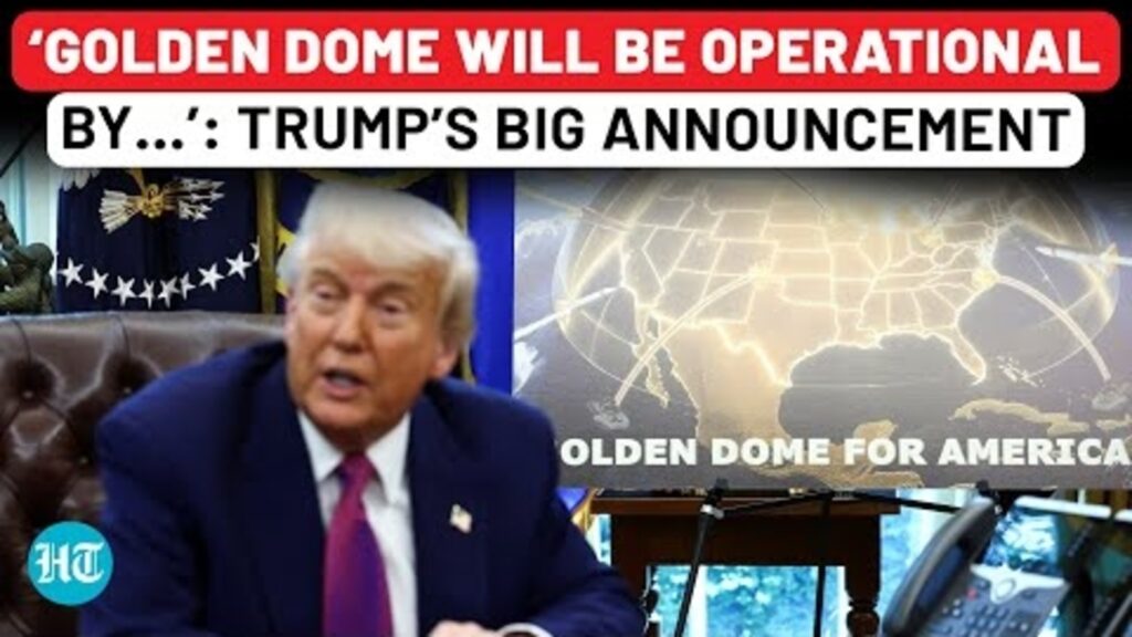 Trump Unveils 5 Bn ‘Golden Dome’ System Amid China Fear; ‘Far Advanced Than Israel’s Iron Dome…’