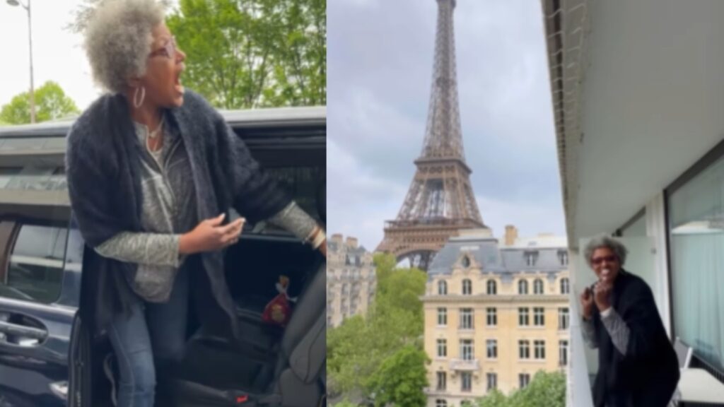 US woman fulfils her mother’s lifelong dream to visit Paris, captures her priceless reaction to Eiffel Tower | Trending