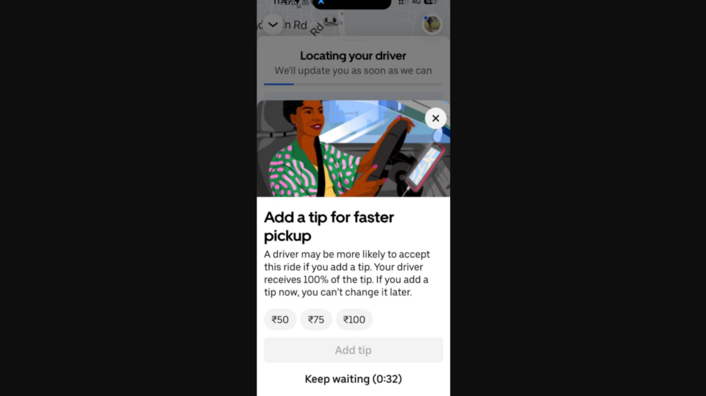 Uber’s ‘Advance Tip’ feature lands it in trouble as CCPA issues notice. Internet drags Ola, Rapido | Trending