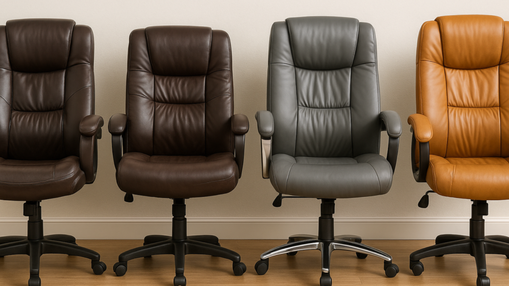 Ultimate comfort while you work: Best leather office chairs to elevate your work-from-home experience