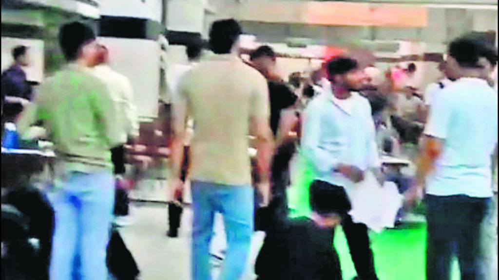 Uproar as SOL students are forced to take exams in basement parking | Latest News Delhi