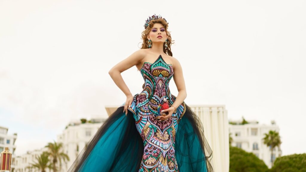 Urvashi Rautela to people calling her Cannes red carpet outfit with parrot clutch a gimmick: ‘Wouldn’t change anything’ | Fashion Trends