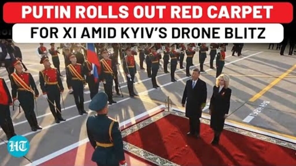 Victory Day Parade: Xi Jinping Gets Grand Welcome In Moscow As Ukrainian Drones Hit Russian Capital