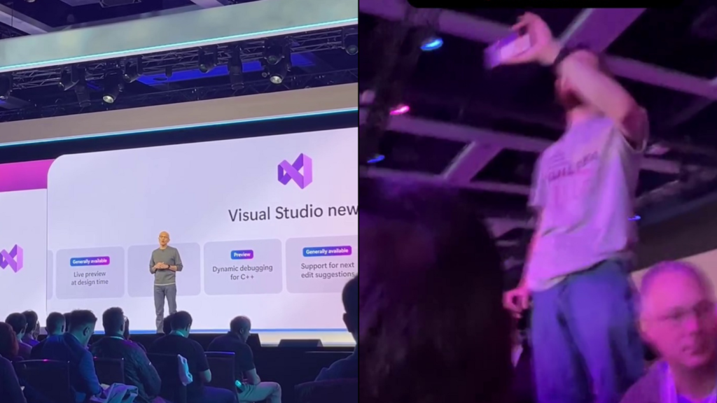 Video of Microsoft employee disrupting Satya Nadella’s keynote speech goes viral | Trending