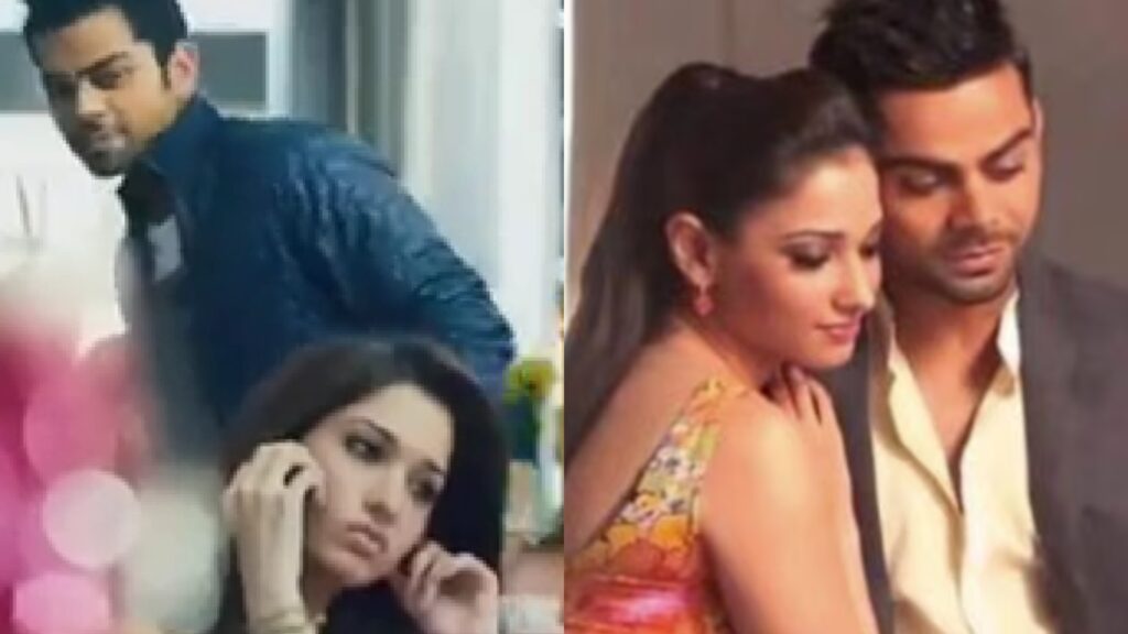 When Virat Kohli wooed Tamannaah Bhatia, tricked her into giving her phone number in old ad; watch