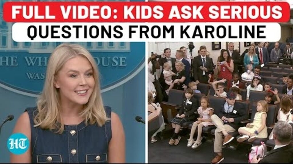 White House special briefing: Kids ask about state of US Border, who Trump fired