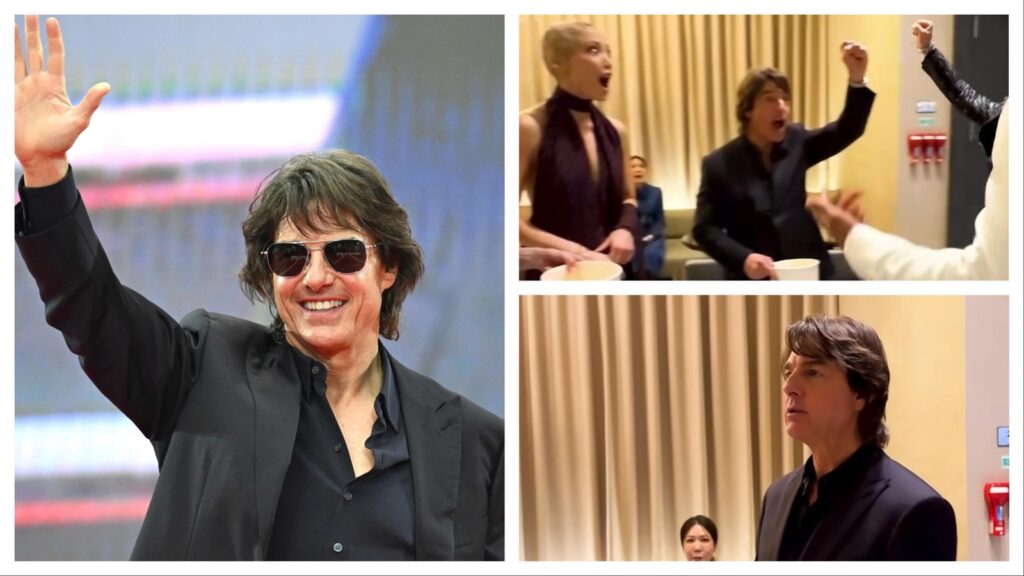‘Why do I find Tom Cruise having fun strange?’ Fans react as actor lets it loose with Mission Impossible co-stars | Hollywood