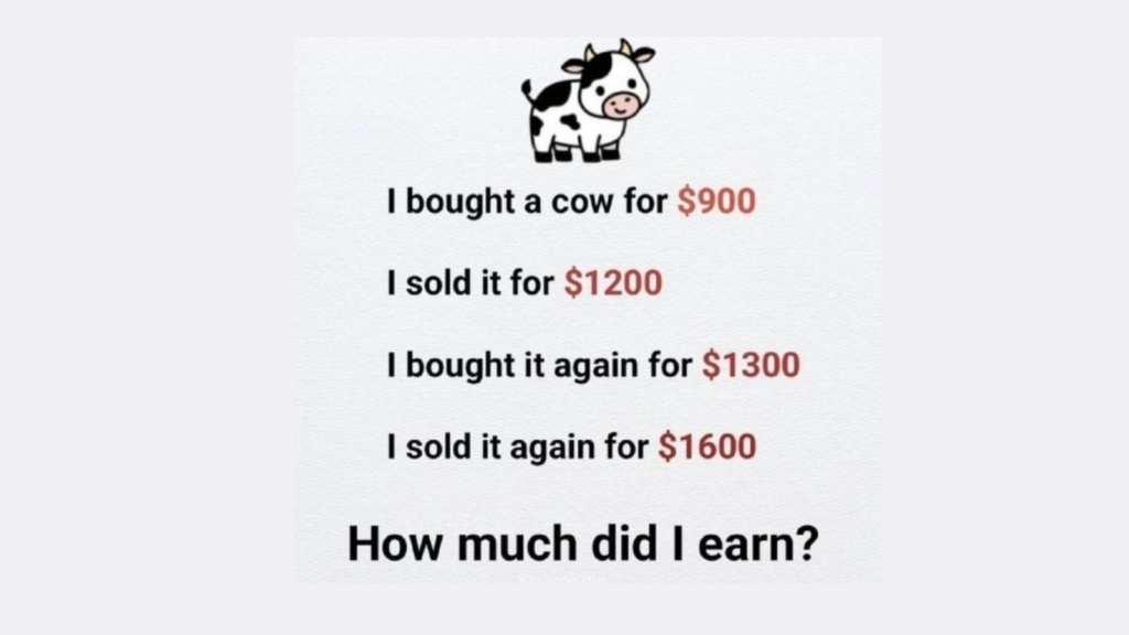 You have 30 seconds! Can you crack this simple cow puzzle that’s baffling everyone | Trending