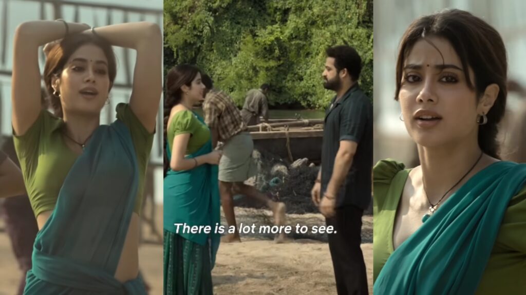 ‘Sridevi ji yaad dila di’: Janhvi Kapoor’s unseen clip with Jr NTR from Devara reminds fans of her mother; watch