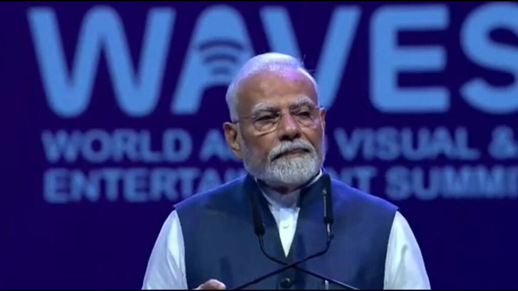 ‘WAVES is not just an acronym. It actually is a wave’, PM Modi says at summit inaugural | Latest News India